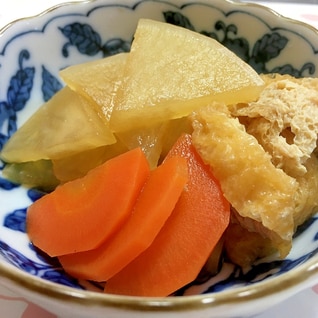 大根 人参 油揚げの煮物